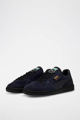 Baskets en cuir Super Team SD - Bleu marine