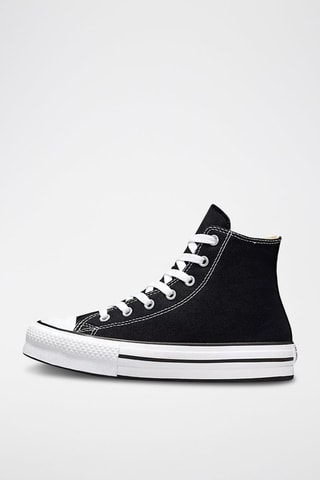 Baskets montantes plateformes All Star Lift Hi Jr - Noir