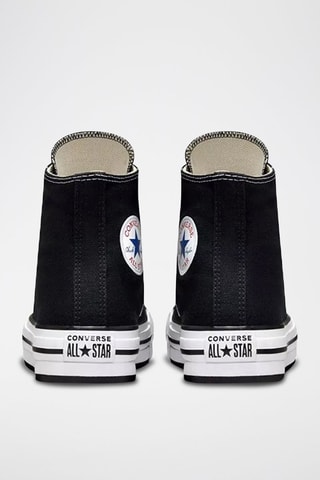 Baskets montantes plateformes All Star Lift Hi Jr - Noir