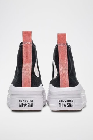 Baskets montantes plateformes All Star Move JR - Noir