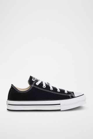 Baskets plateformes All Star Lift Ox Jr - Noir