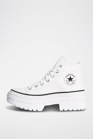Baskets montantes plateformes All Star Lugged Heel - Blanc