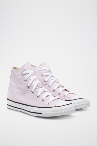 Baskets montantes HI - Rose poudré
