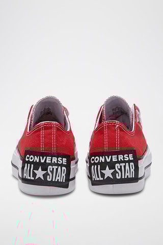 Baskets plateformes Ox All Star Lift - Rouge
