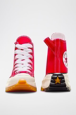 Baskets montantes plateformes Run Star Hike Hi - Rouge