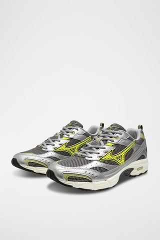 Baskets MXR - Gris foncé et vert citron