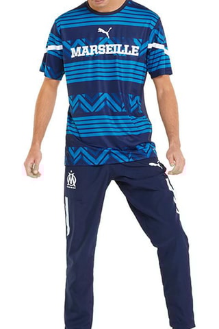 Pantalon de survêtement Puma OM Prematch Woven - Bleu marine
