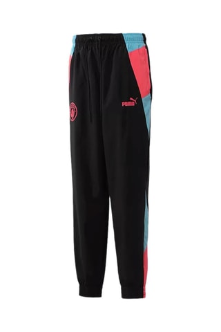 Pantalon de survêtement standard MCFC Puma - Noir et turquoise