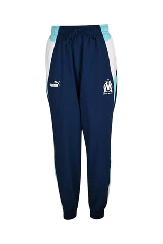 Pantalon de survêtement regular Olympique De Marseille - Bleu marine et turquoise