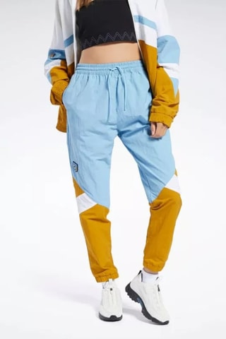 Pantalon de survêtement Gigi X Ciel et moutarde