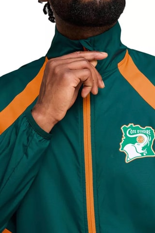 Veste de survêtement Prematch FIF - Vert foncé