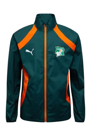 Veste de survêtement Prematch FIF - Vert foncé