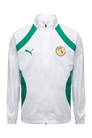 Veste de survêtement FSF Prematch Wvn - Blanc et vert foncé