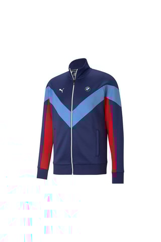 Veste de survêtement Motorsport  -  Bleu marine et rouge