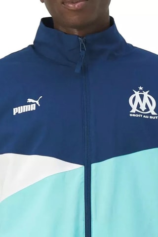 Veste de survêtement Olympique de Marseille - Turquoise