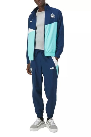 Veste de survêtement Olympique de Marseille - Turquoise
