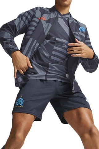 Veste de survêtement Prematch OM - Gris