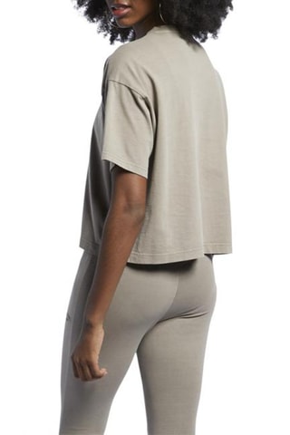 Crop top en coton biologique Classics - Marron