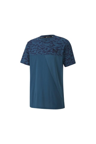 T-shirt FD PDW AOP VENT Bleu marine et noir