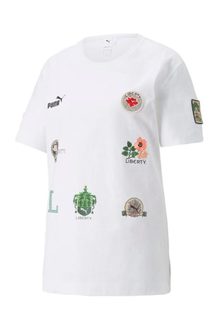 T-shirt Puma X Liberty B - Blanc