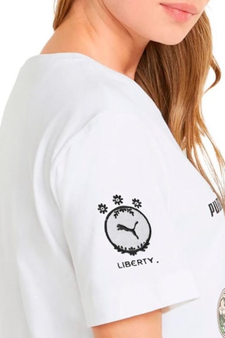 T-shirt Puma X Liberty B - Blanc