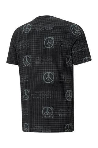 T-shirt FD Mercedes F1 AOP - 
Noir