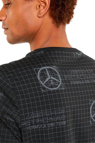 T-shirt FD Mercedes F1 AOP - 
Noir