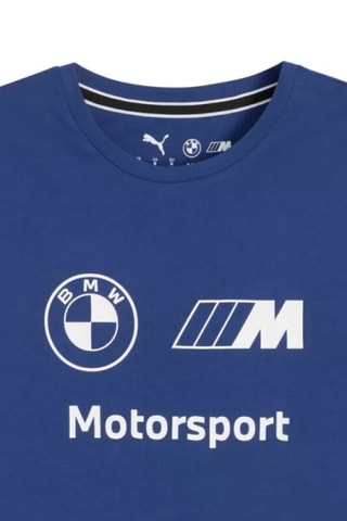 T-shirt BMW Motorsport LOGO - Bleu marine et rouge