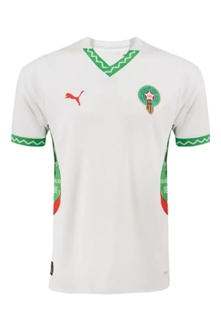 Maillot de football Fédération royale marocaine de football - Blanc et vert