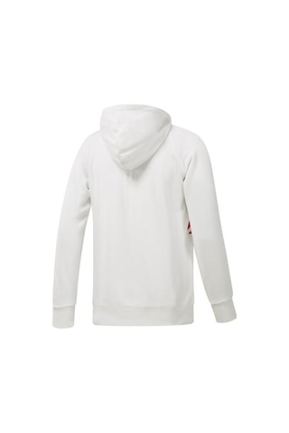 Sweat à capuche AC Blanc