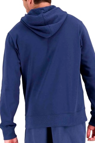 Sweat à capuche - Bleu marine et rouge