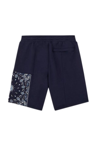 Short Paisley - Bleu marine