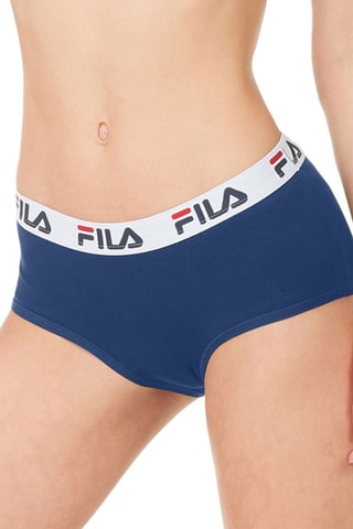 3 shortys Noir, bleu marine et blanc - Fila