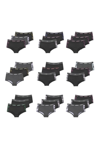 3 shortys - Noir - Umbro