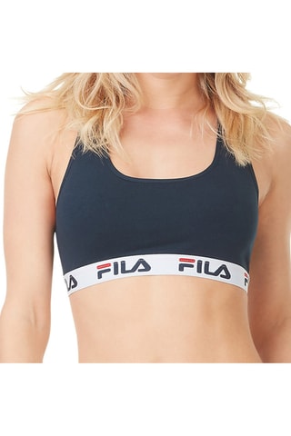 3 brassières Noir, bleu et gris - Fila
