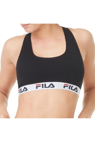 3 brassières Noir, bleu et gris - Fila