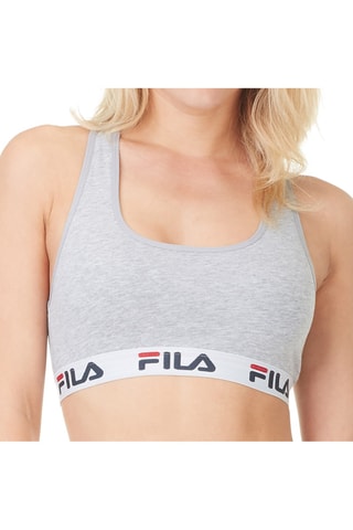 3 brassières Noir, bleu et gris - Fila