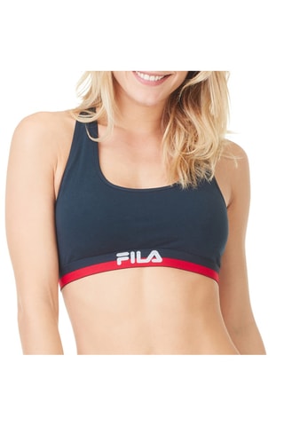 3 brassières Bleu, gris et blanc - Fila