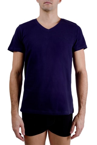 T-shirt de pyjama - Bleu marine - Pierre Cardin