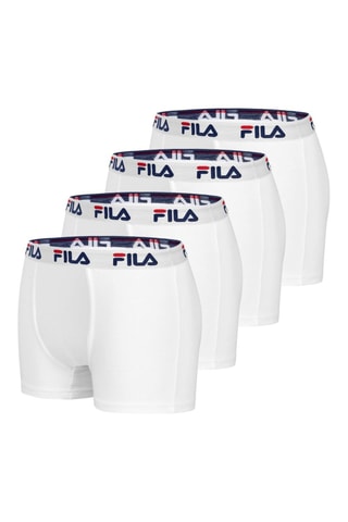 4 boxers - Blanc - Fila