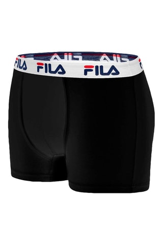 4 boxers - Noir, gris clair et blanc - Fila