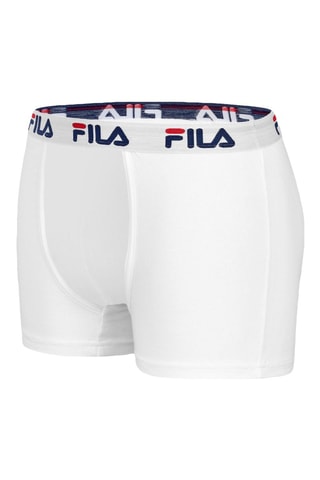 4 boxers - Noir, gris clair et blanc - Fila
