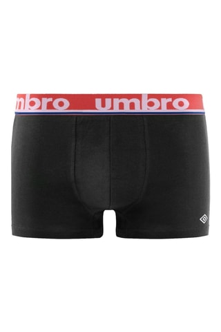 5 boxers – Preto, azul-marinho e vermelho - Umbro