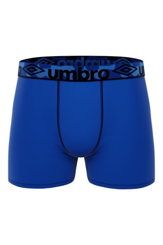 6 boxers – Preto, azul-real e vermelho - Umbro