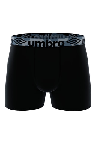 6 boxers – Preto, azul-real e vermelho - Umbro