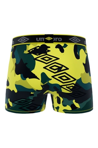 3 boxers - Vermelho e amarelo - Umbro