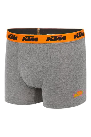 10 boxers Noir et gris - KTM