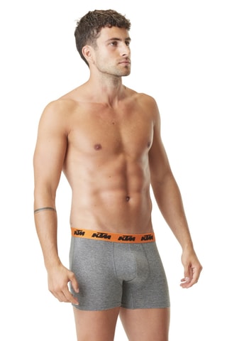 10 boxers Noir et gris - KTM