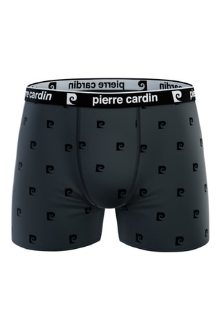 3 boxers - Preto e cinzento-escuro - Pierre Cardin