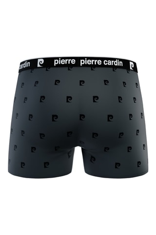 3 boxers - Preto e cinzento-escuro - Pierre Cardin